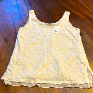 NWT Vince Women's Off White Tank Top